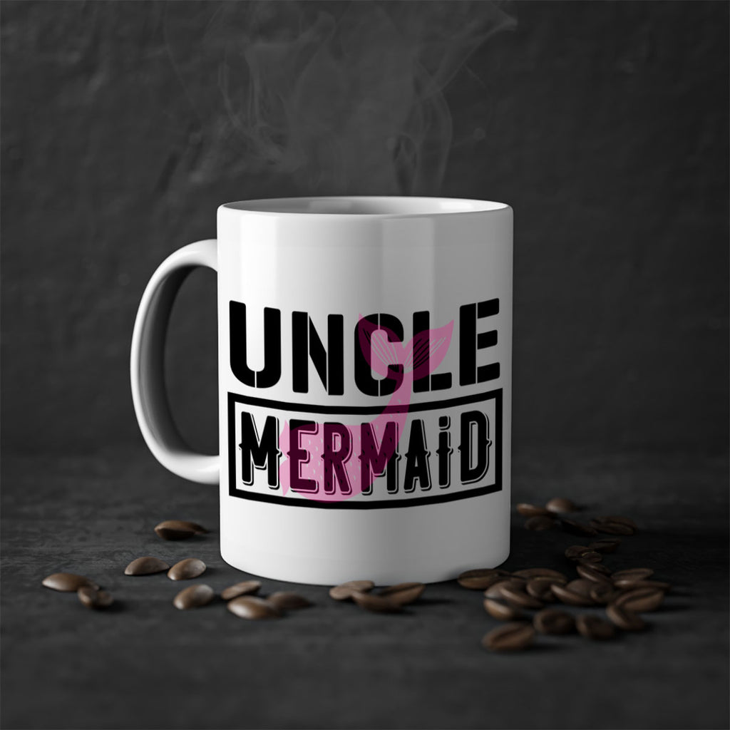 Uncle mermaid 634#- mermaid-Mug / Coffee Cup