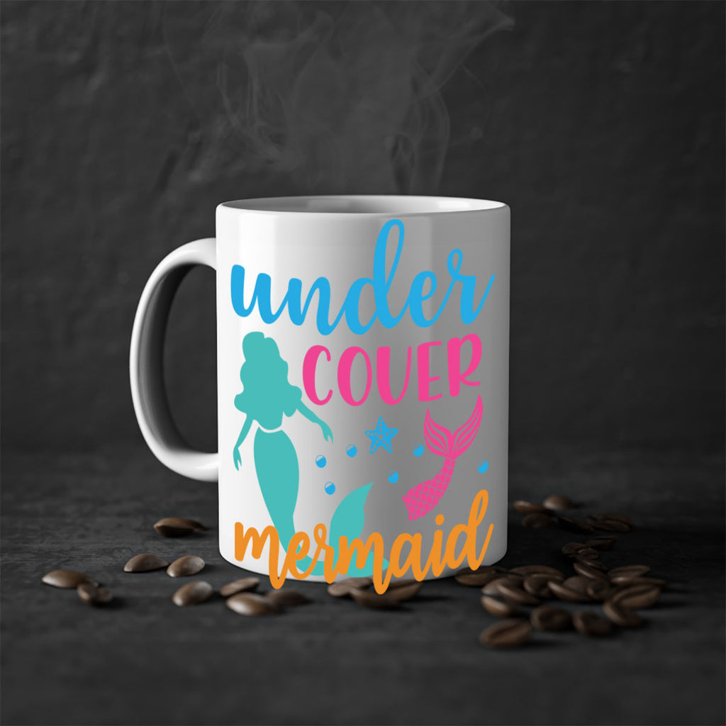 Under Cover Mermaid Design 654#- mermaid-Mug / Coffee Cup