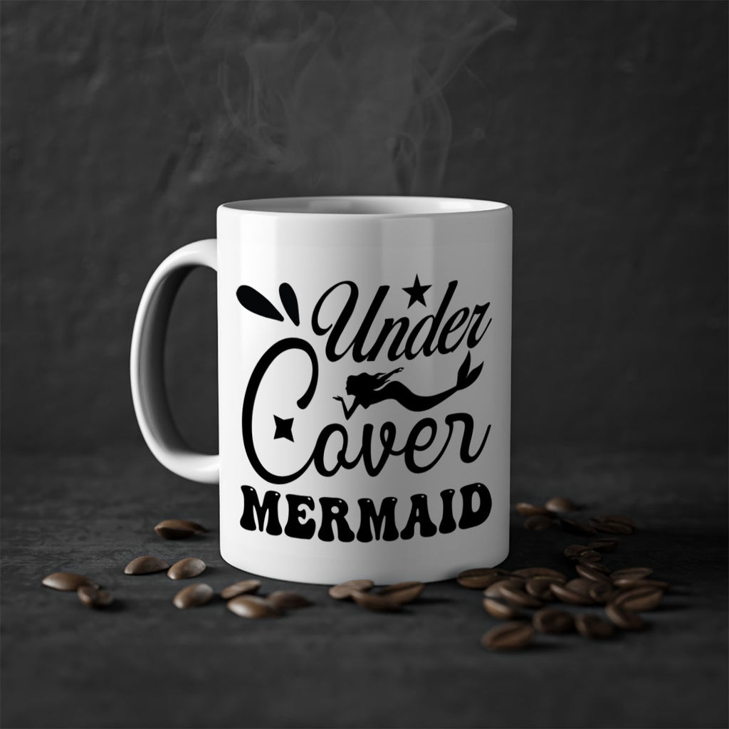 Under cover mermaid 646#- mermaid-Mug / Coffee Cup
