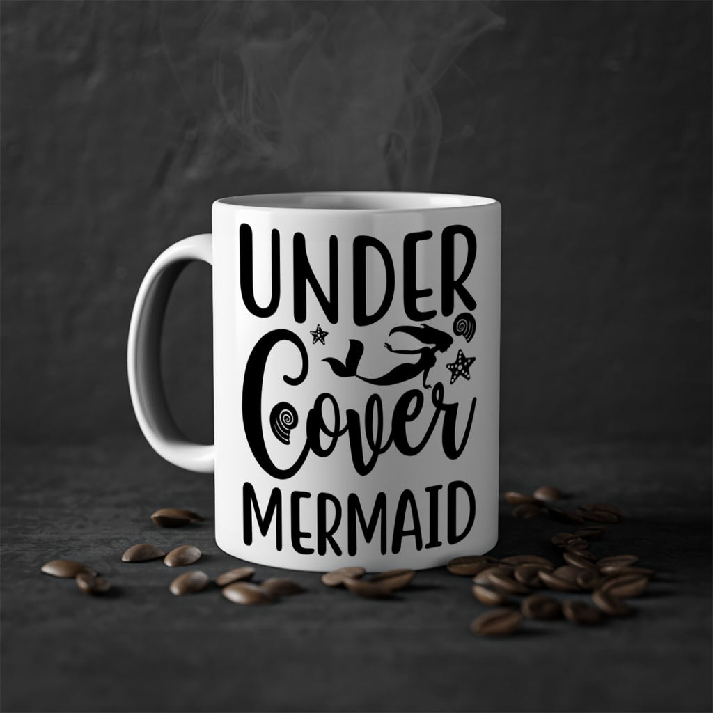Under cover mermaid design 655#- mermaid-Mug / Coffee Cup