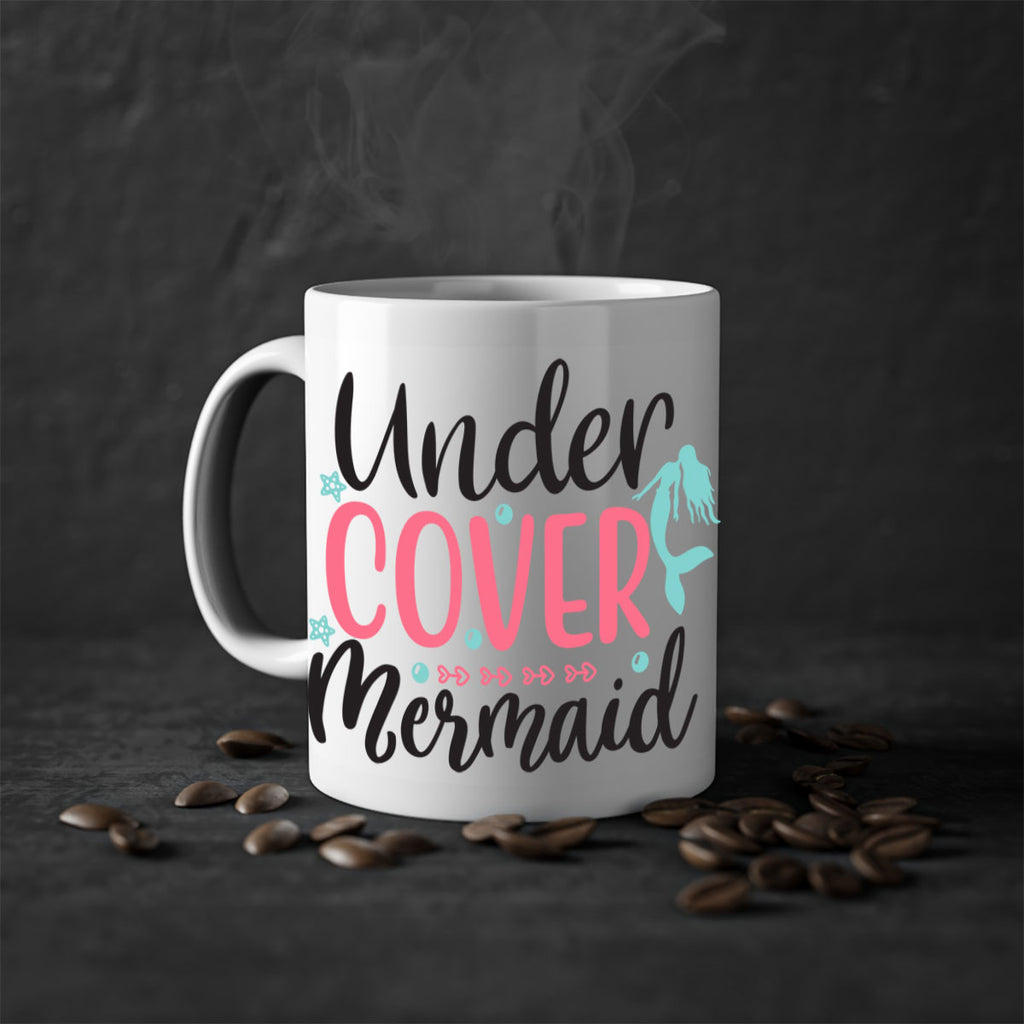 Undercover Mermaid 656#- mermaid-Mug / Coffee Cup