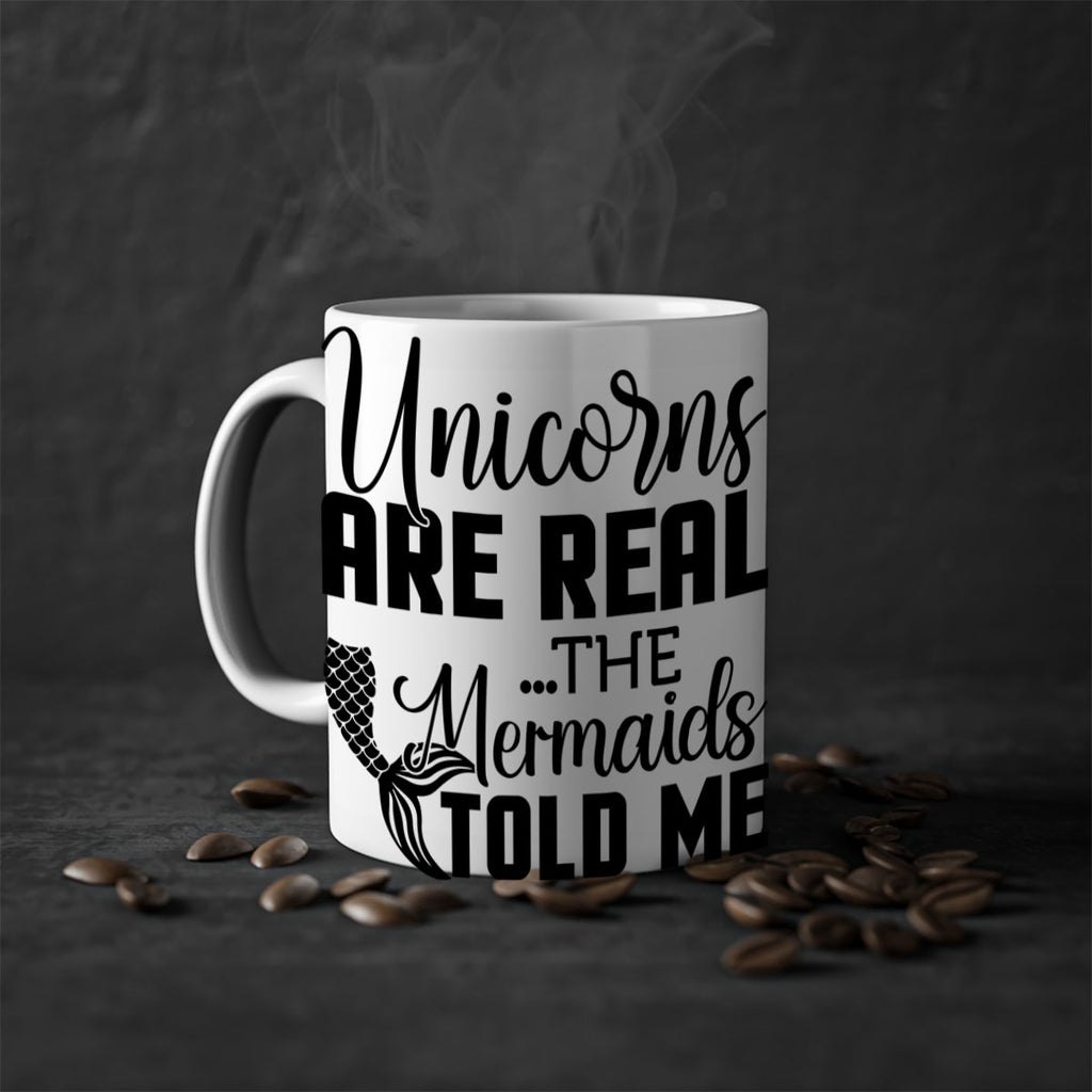 Unicorns are real the Mermaids 664#- mermaid-Mug / Coffee Cup