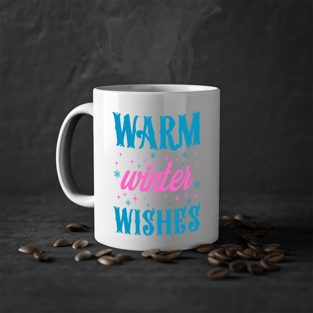 Warm Winter Wishes 464#- winter-Mug / Coffee Cup