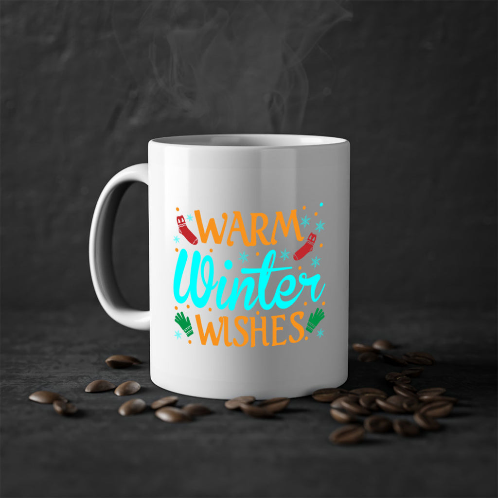 Warm Winter Wishes 465#- winter-Mug / Coffee Cup