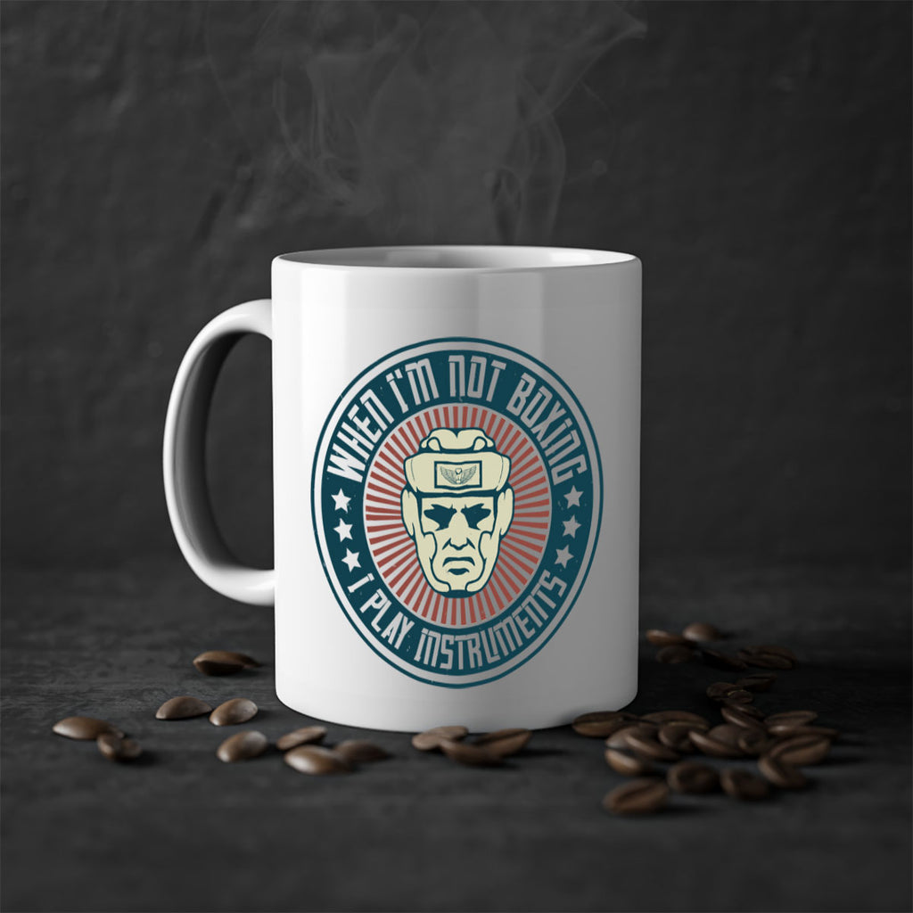 When Im not boxing I play instruments 1754#- boxing-Mug / Coffee Cup