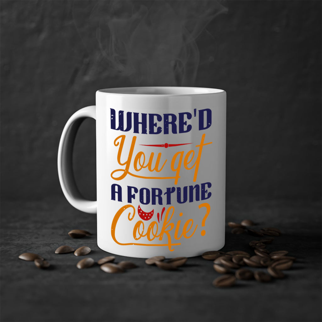 Whered you get that from a fortune cookie 14#- chess-Mug / Coffee Cup