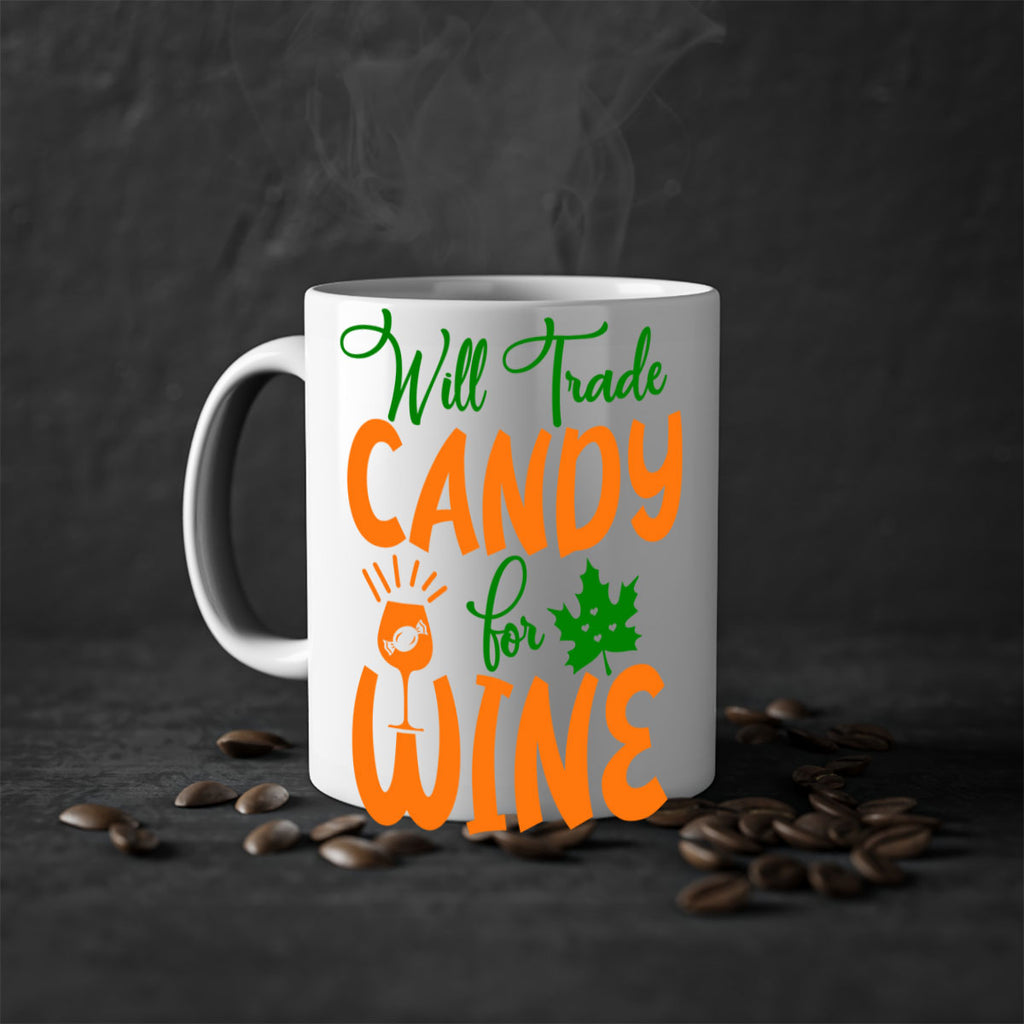 Will Trade Candy for Wine 647#- fall-Mug / Coffee Cup