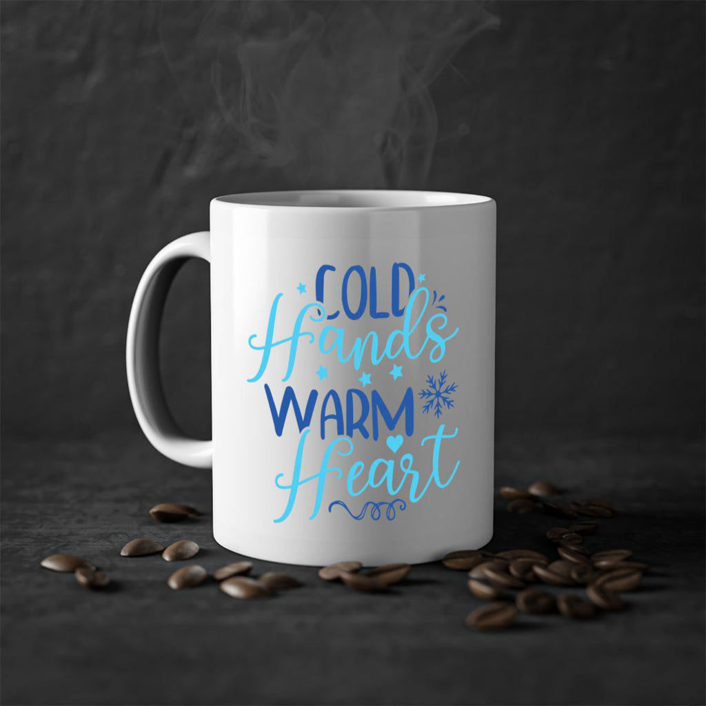 cold hands warm heart 51#- winter-Mug / Coffee Cup