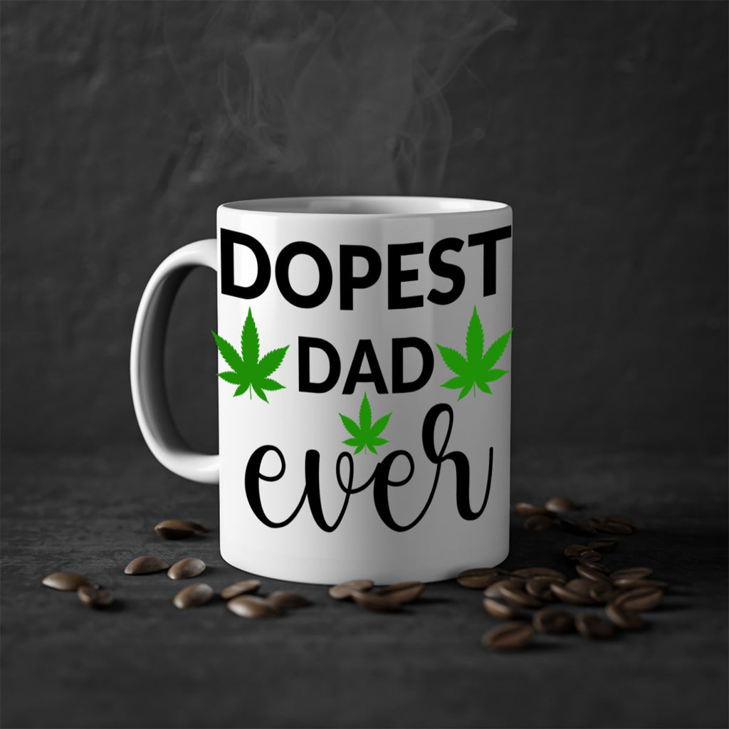 dopest dad ever 79#- marijuana-Mug / Coffee Cup