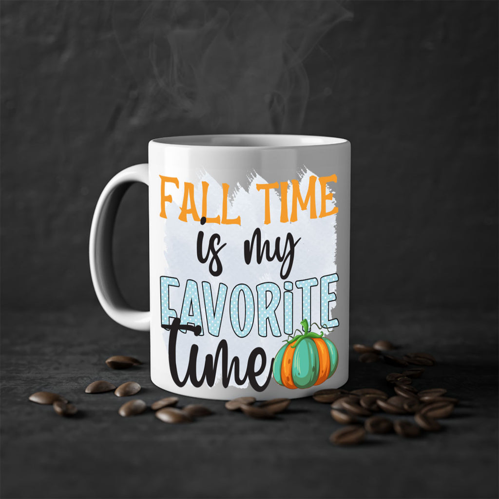 fall time is my favorite time 134#- fall-Mug / Coffee Cup