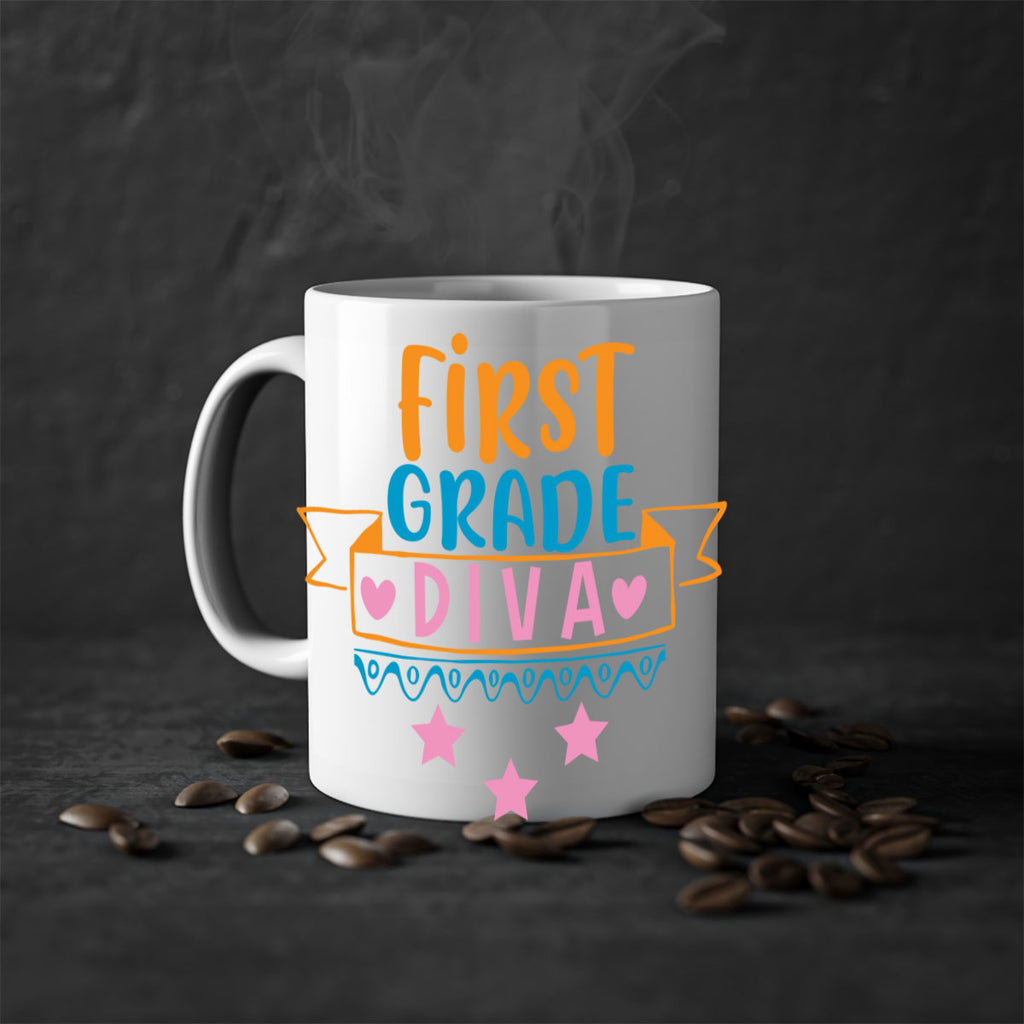 first grade diva 23#- First Grade-Mug / Coffee Cup