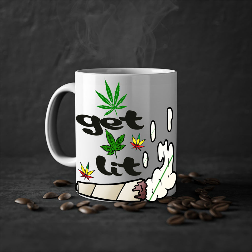 get lit 91#- marijuana-Mug / Coffee Cup