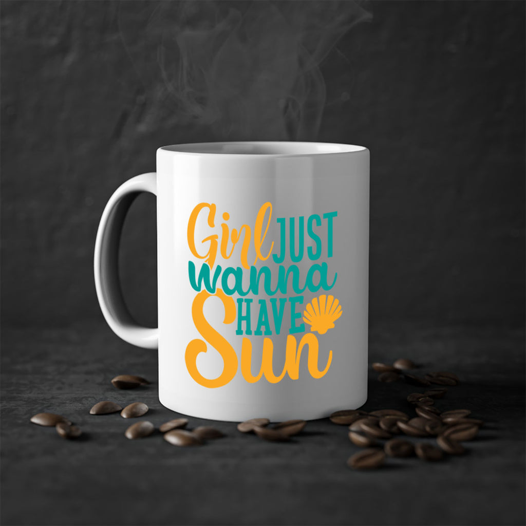 girls just wanna have sun Style 101#- Summer-Mug / Coffee Cup