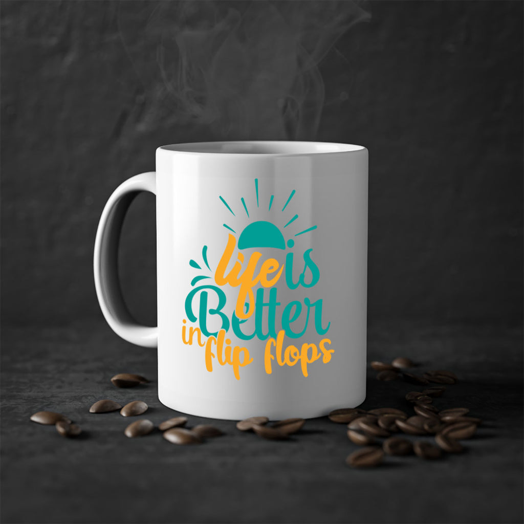 life is better in flip flops Style 90#- Summer-Mug / Coffee Cup