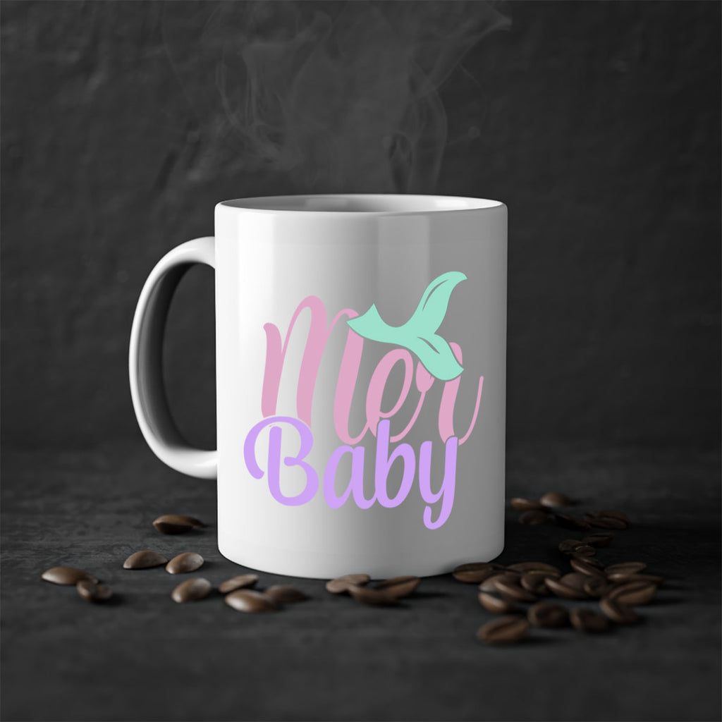 mer baby 3#- mermaid-Mug / Coffee Cup