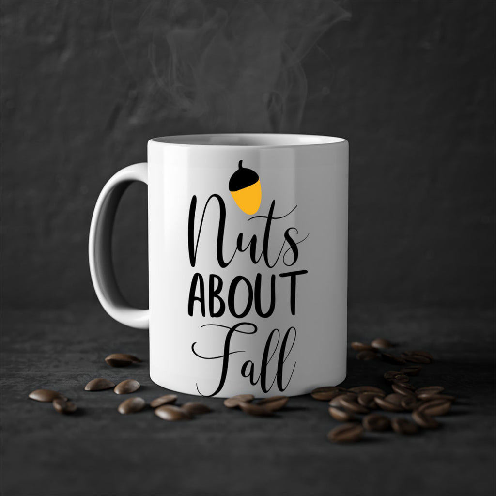 nuts about fall 445#- fall-Mug / Coffee Cup