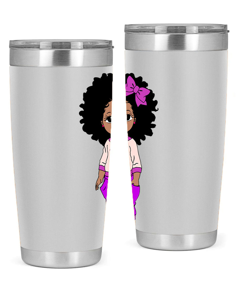 Black girl style 10#- women-girls- Tumbler