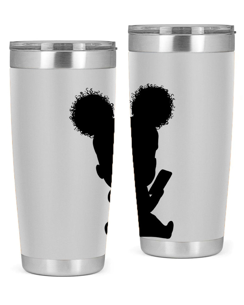 Black girl style 5#- women-girls- Tumbler