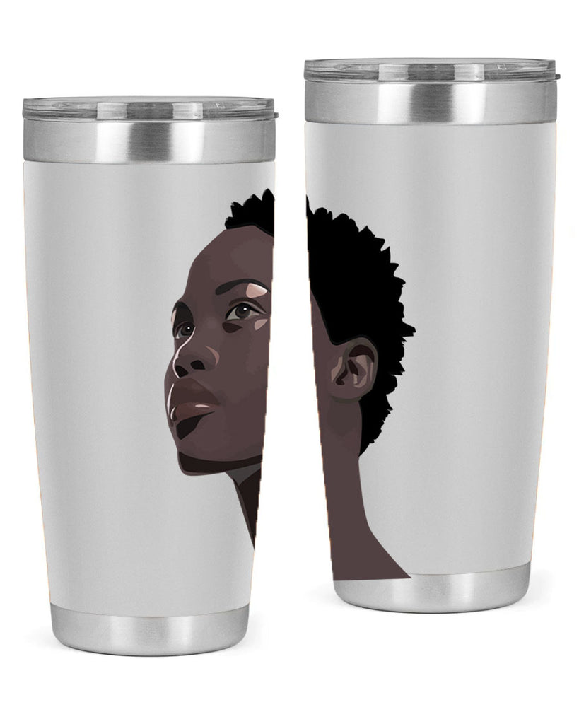 african woman portrait 88#- women-girls- Tumbler