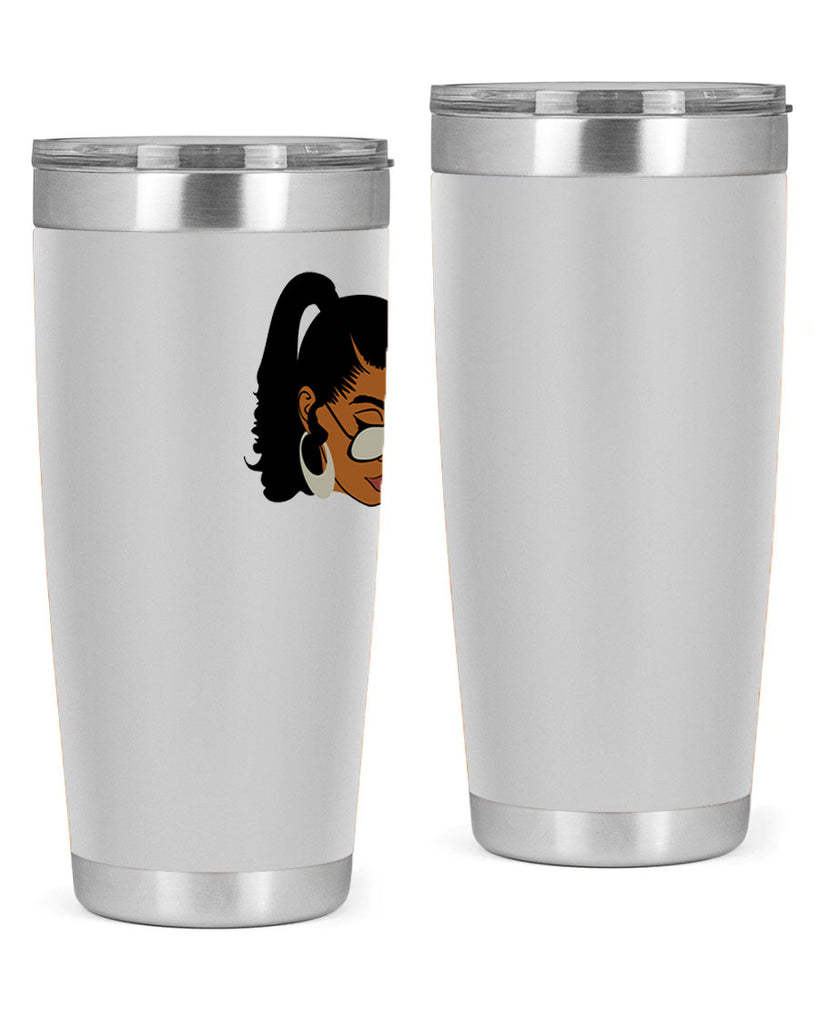 black afro 42#- women-girls- Tumbler