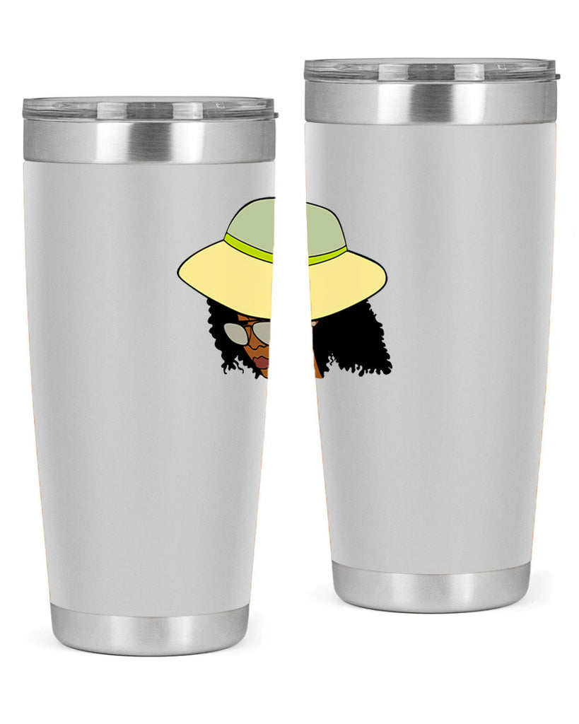 black afro 45#- women-girls- Tumbler