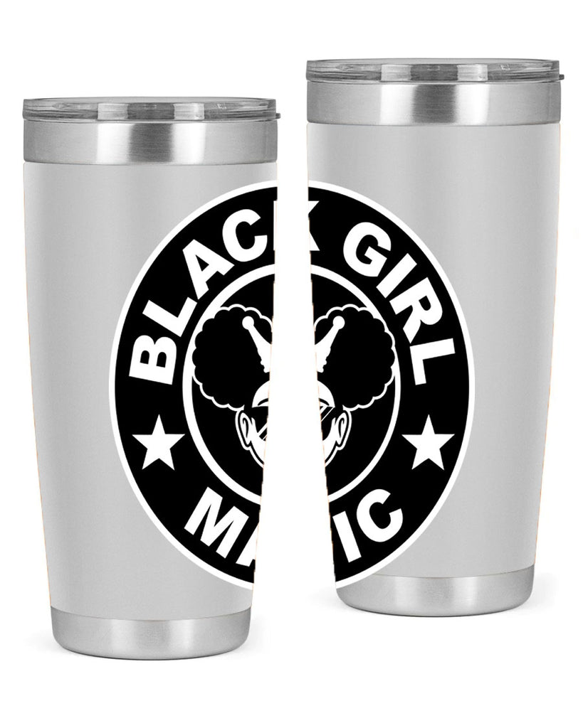 black girl magic coffee 57#- women-girls- Tumbler