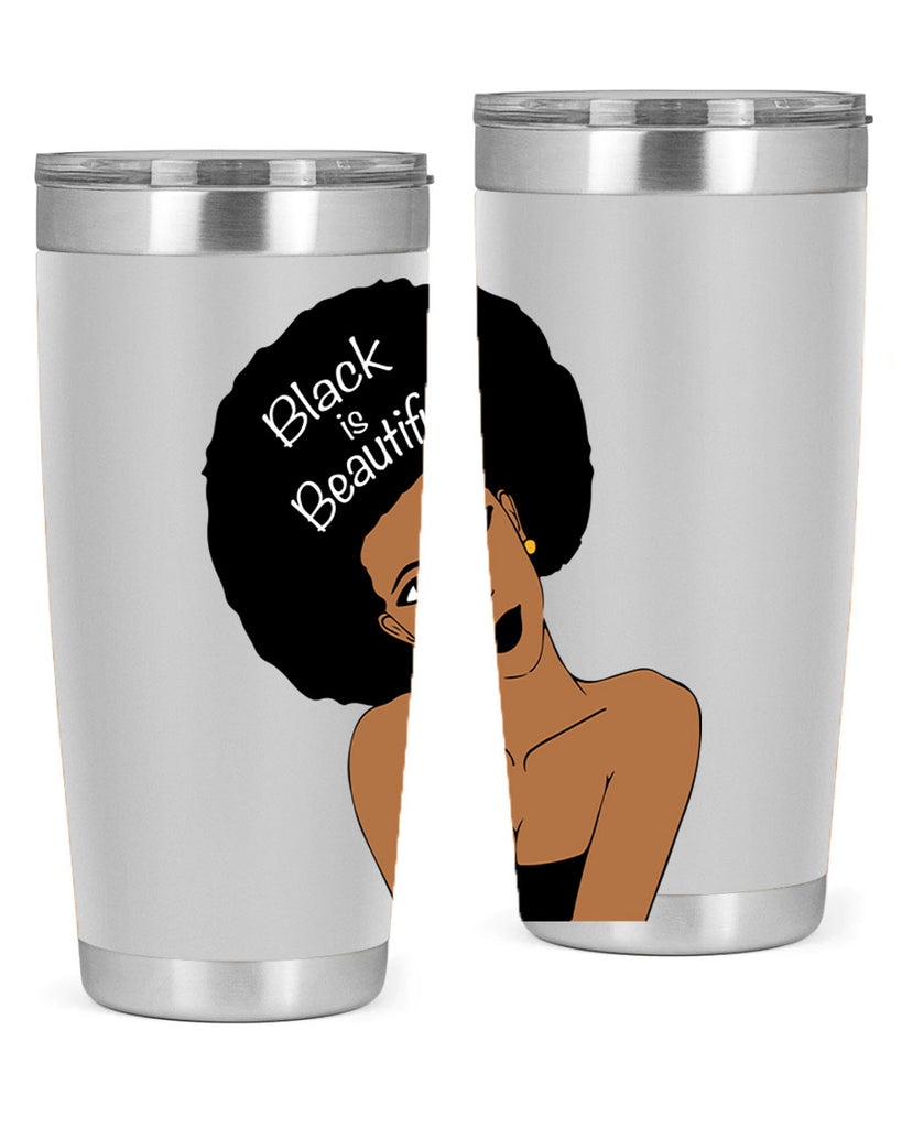 black is beautiful 13#- women-girls- Tumbler