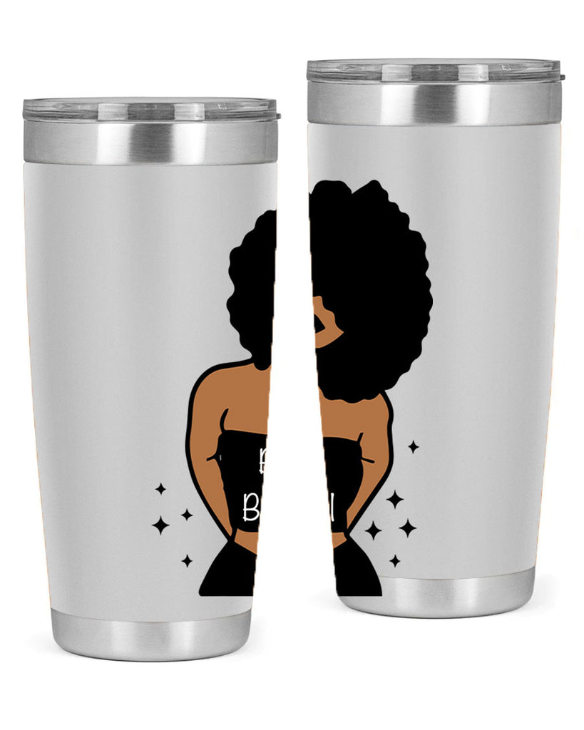 black is beautiful 16#- women-girls- Tumbler