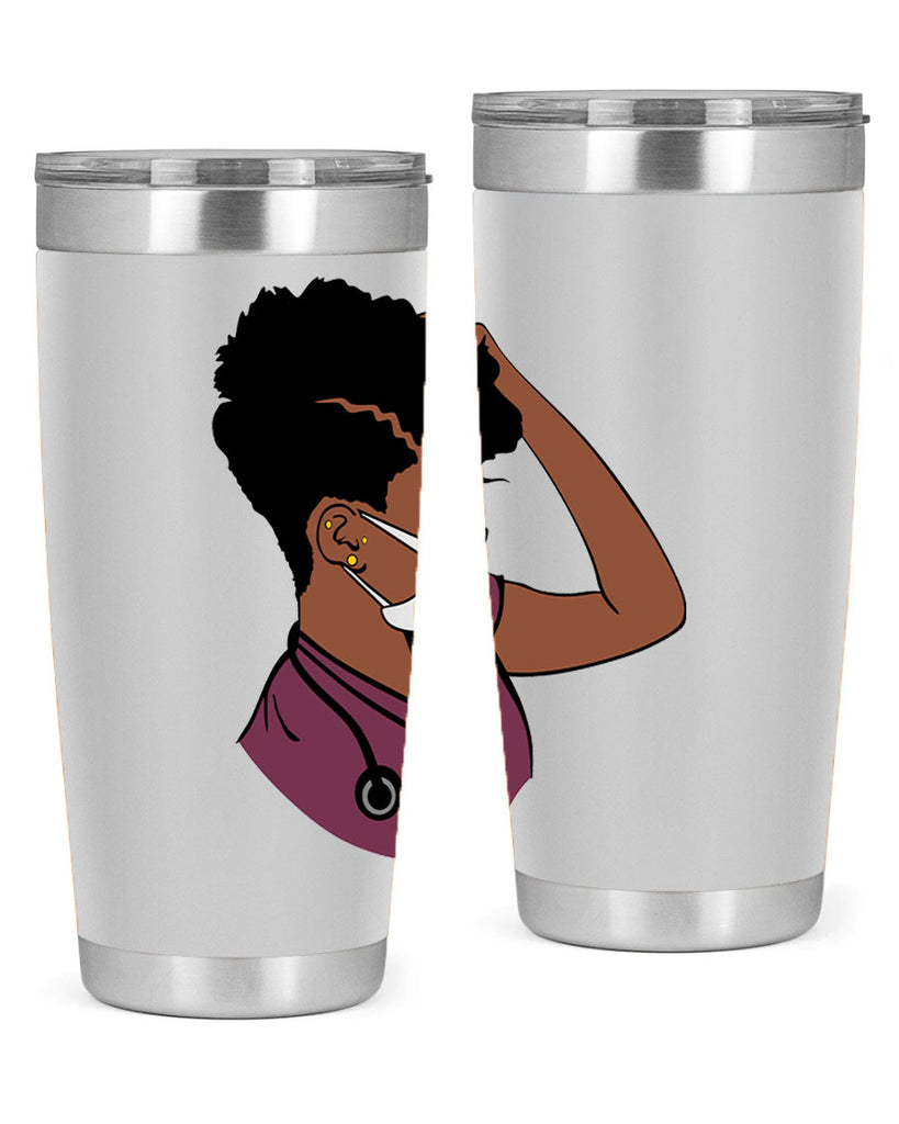 black nurse 1#- women-girls- Tumbler