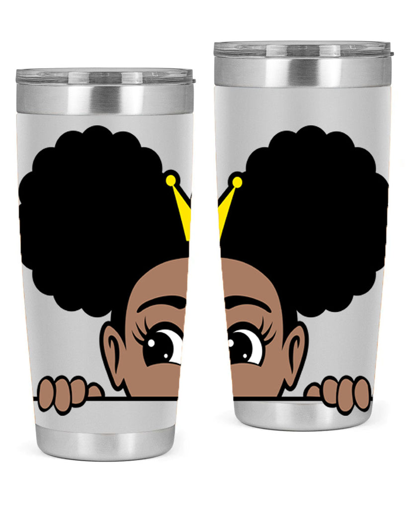 crown afro puffs 51#- women-girls- Tumbler