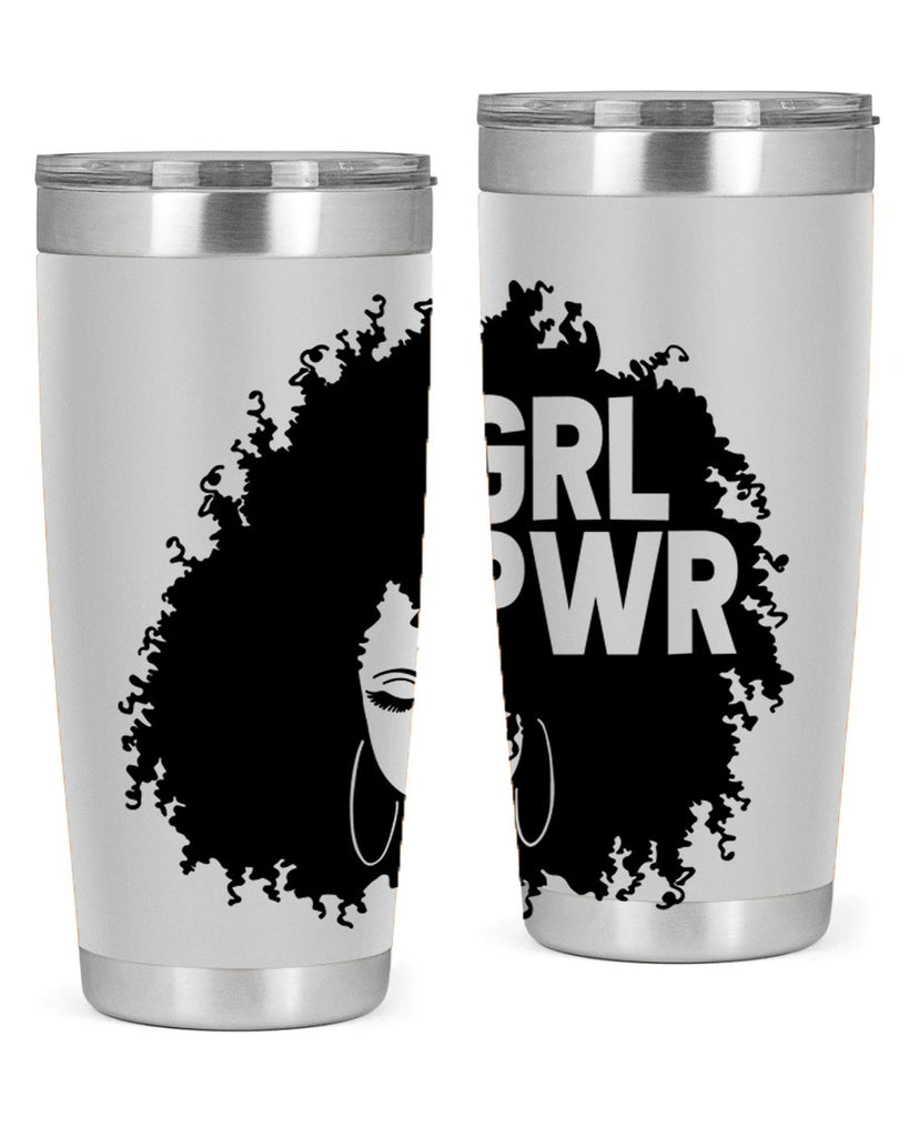 woman face grlpwr 1#- women-girls- Tumbler