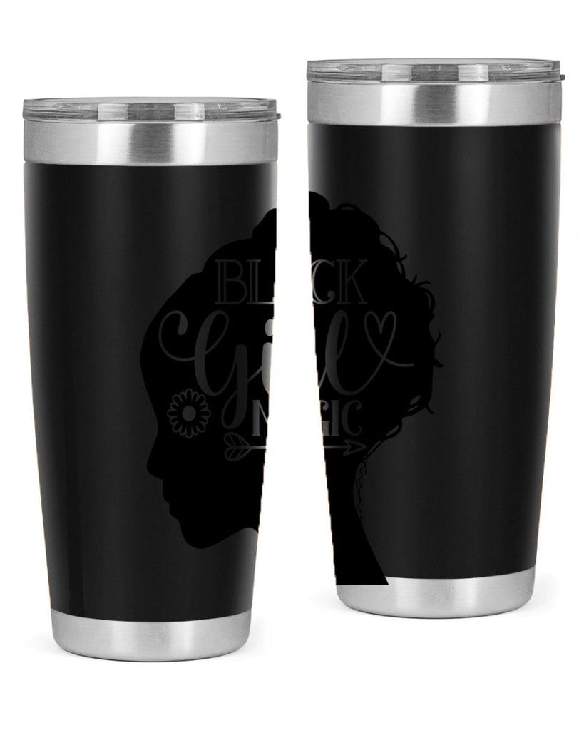 Black girl magic Style 59#- women-girls- Tumbler