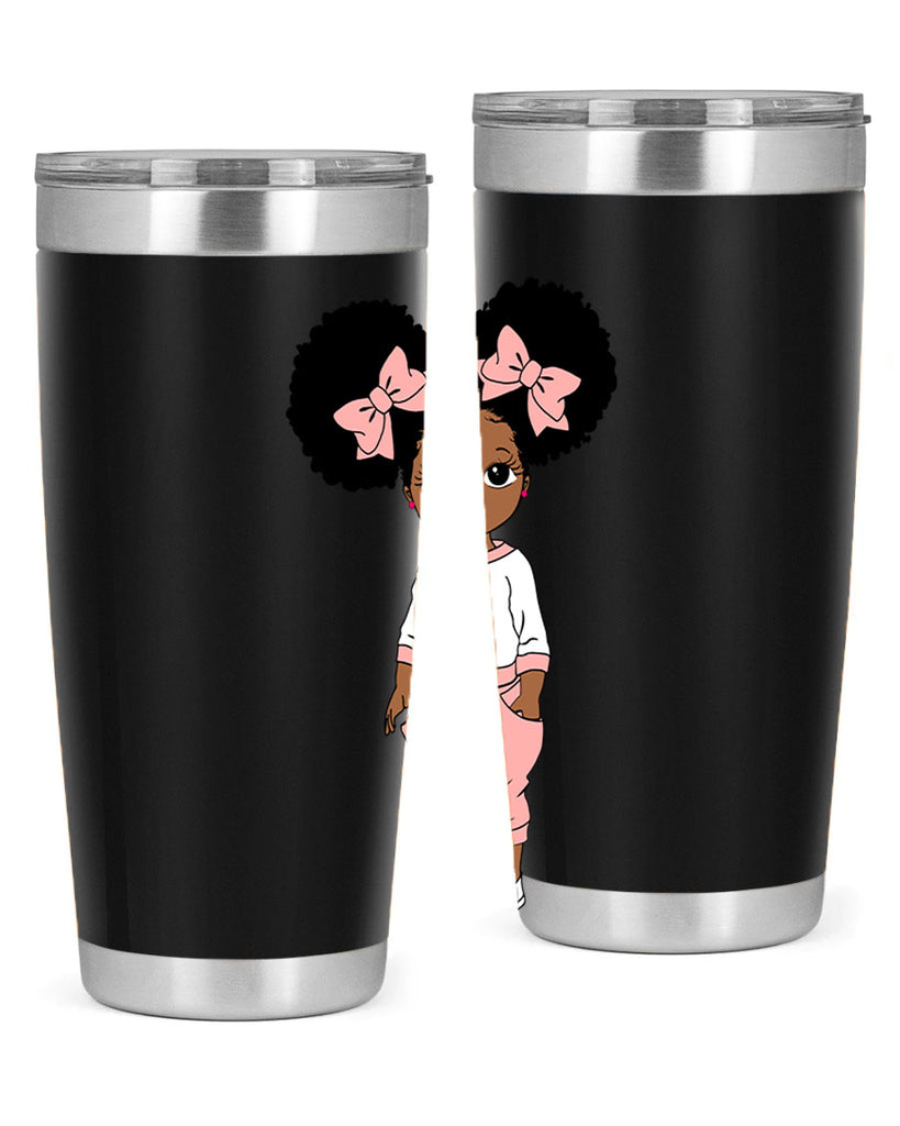 Black girl style 9#- women-girls- Tumbler