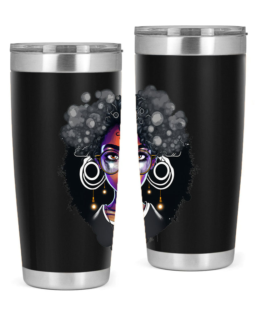 Sparkling Black Girl Design 10#- women-girls- Tumbler