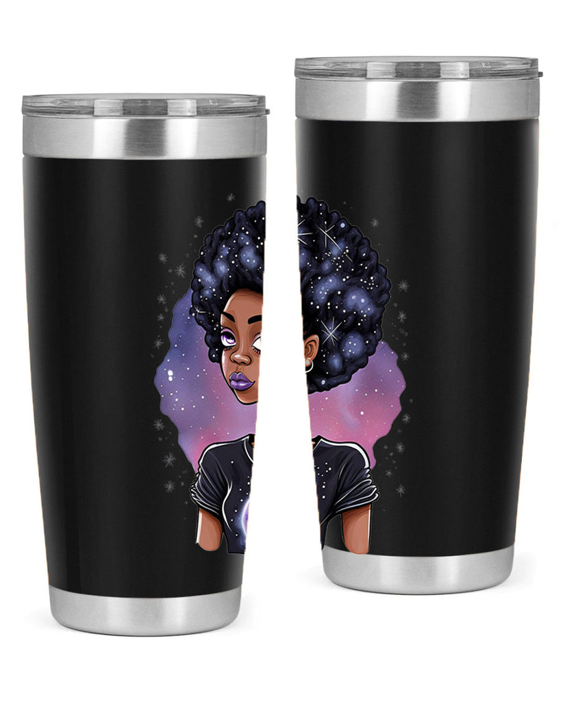 Sparkling Black Girl Design 11#- women-girls- Tumbler