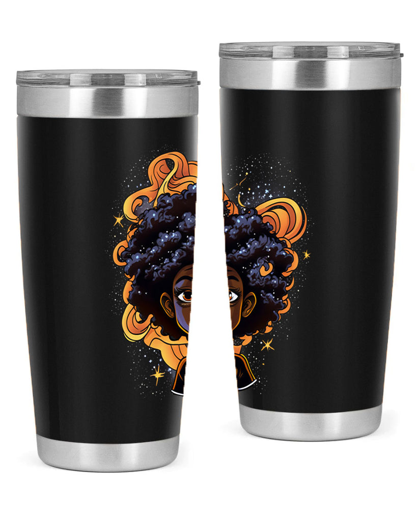 Sparkling Black Girl Design 12#- women-girls- Tumbler