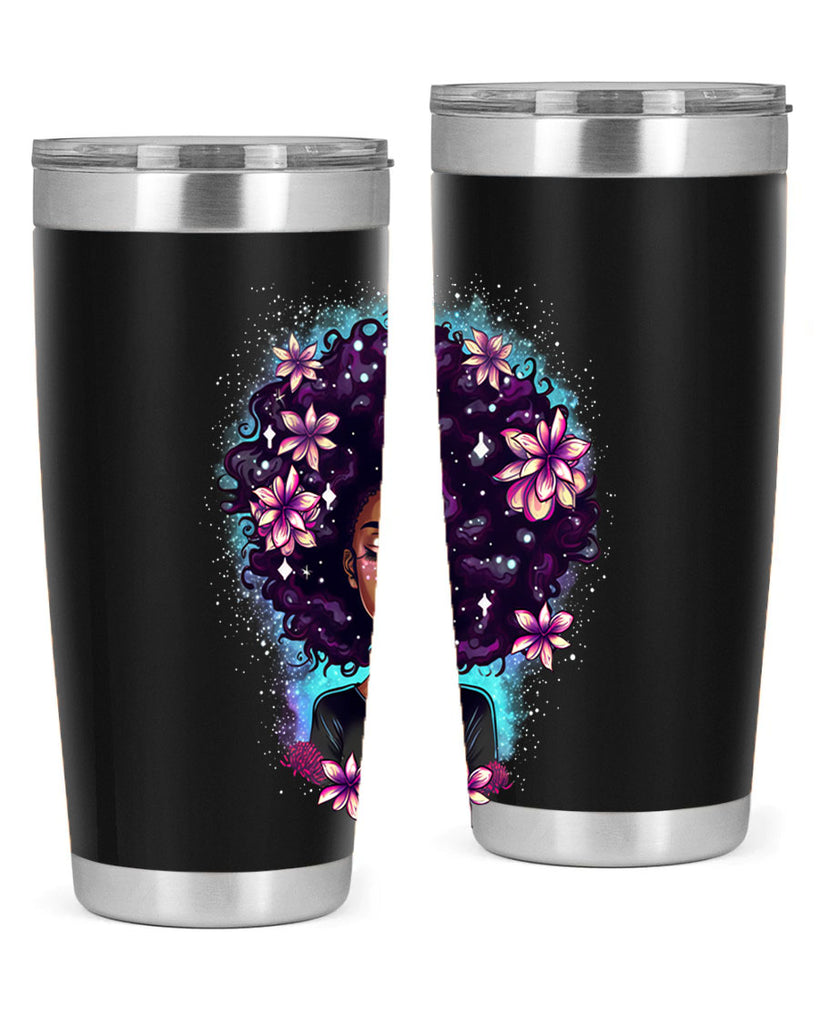 Sparkling Black Girl Design 3#- women-girls- Tumbler
