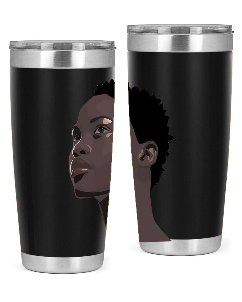 african woman portrait 88#- women-girls- Tumbler