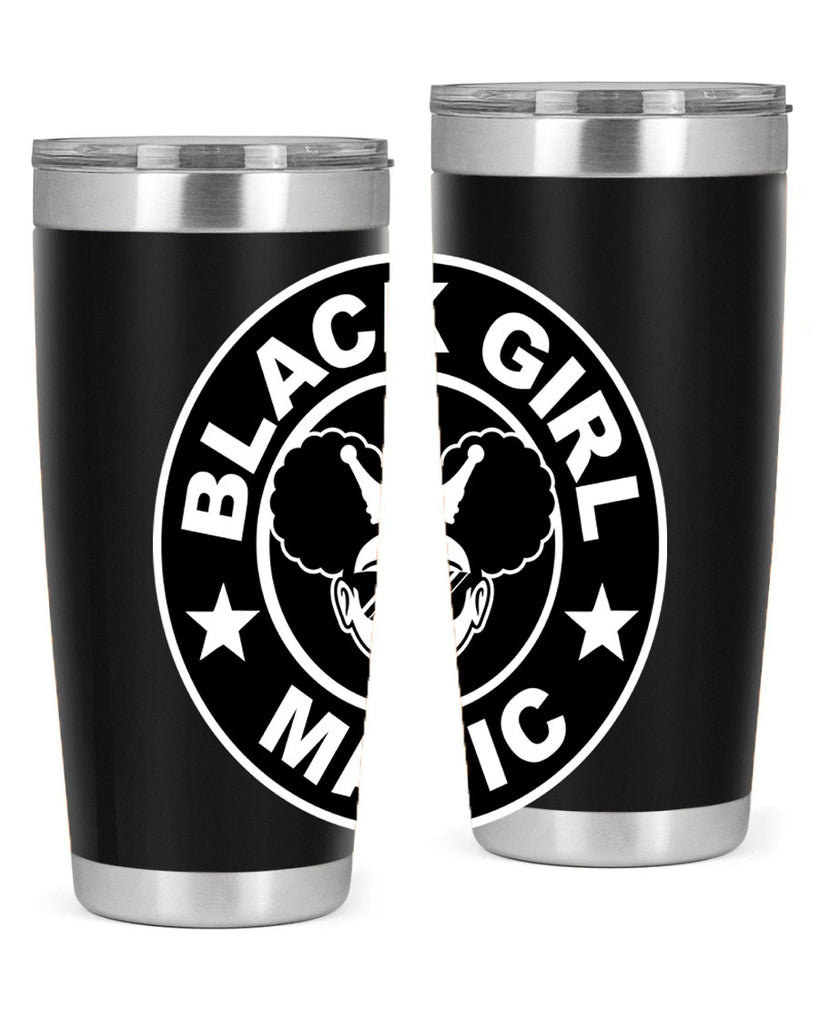 black girl magic coffee 57#- women-girls- Tumbler