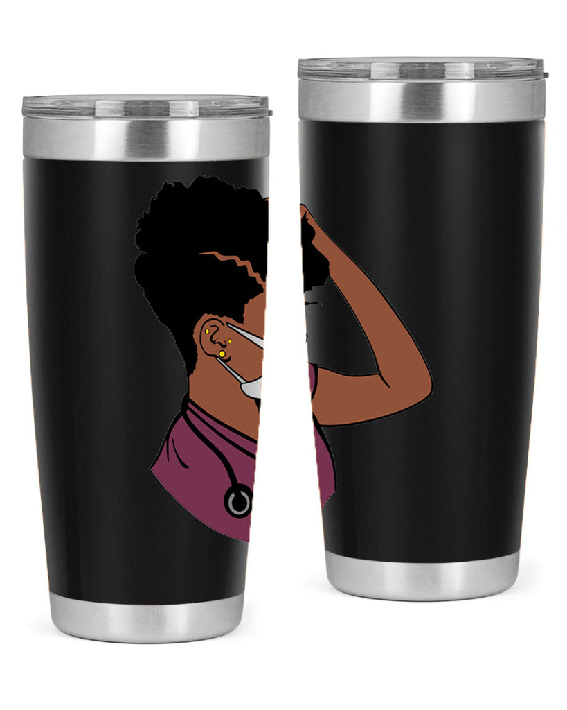 black nurse 1#- women-girls- Tumbler