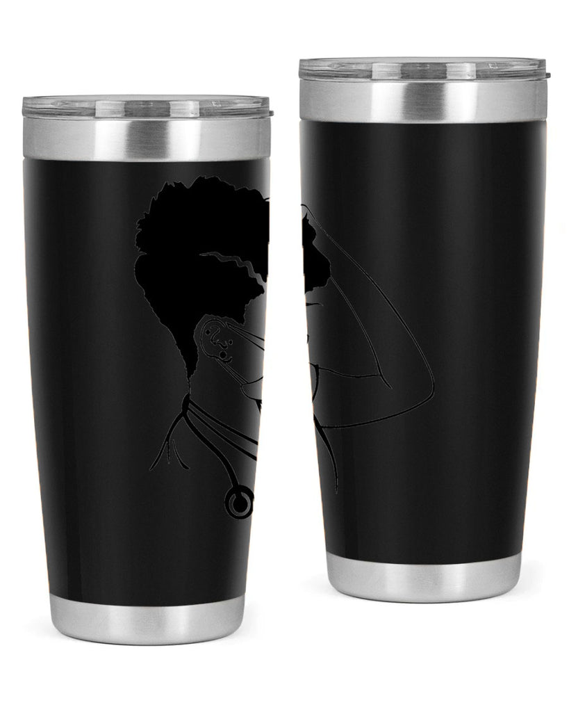 black nurse 3#- women-girls- Tumbler