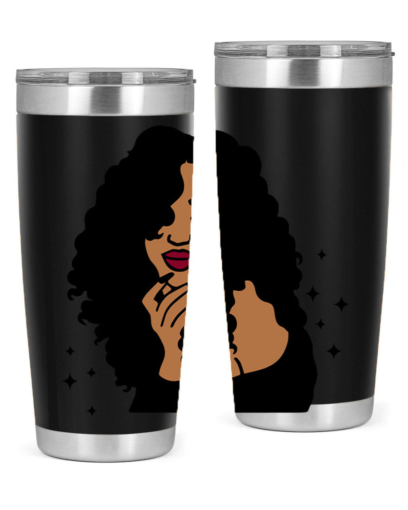 black women - queen 55#- women-girls- Tumbler