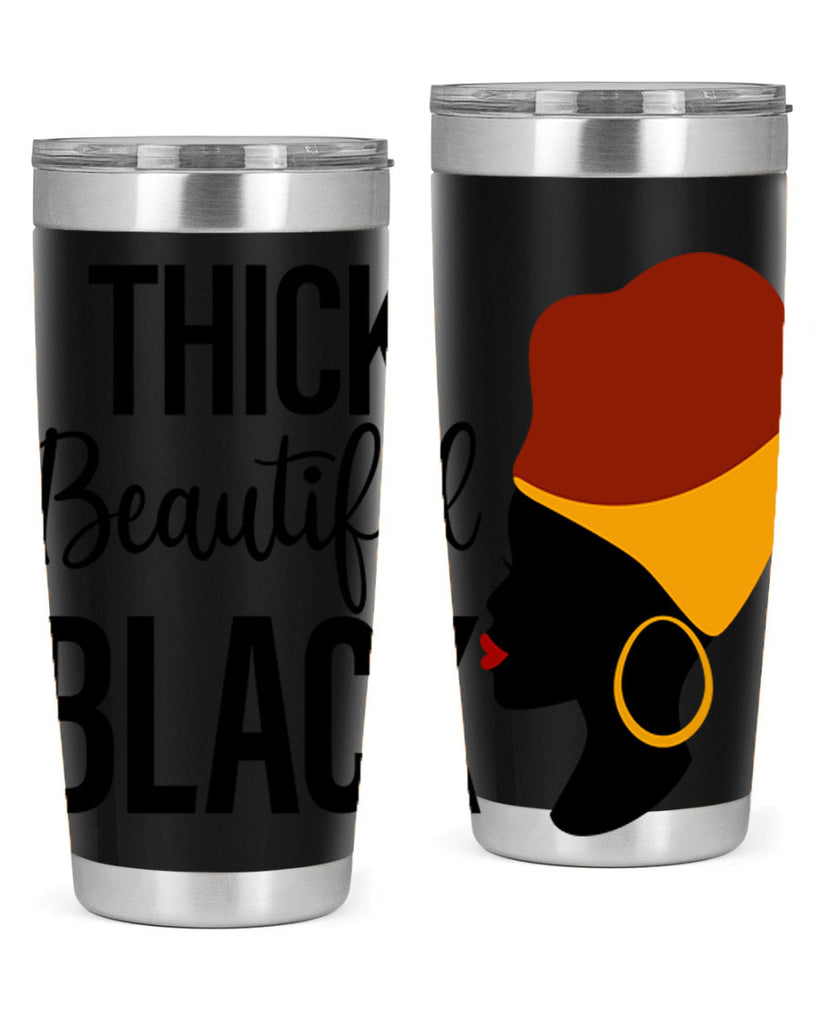 thick beautiful black Style 4#- women-girls- Tumbler