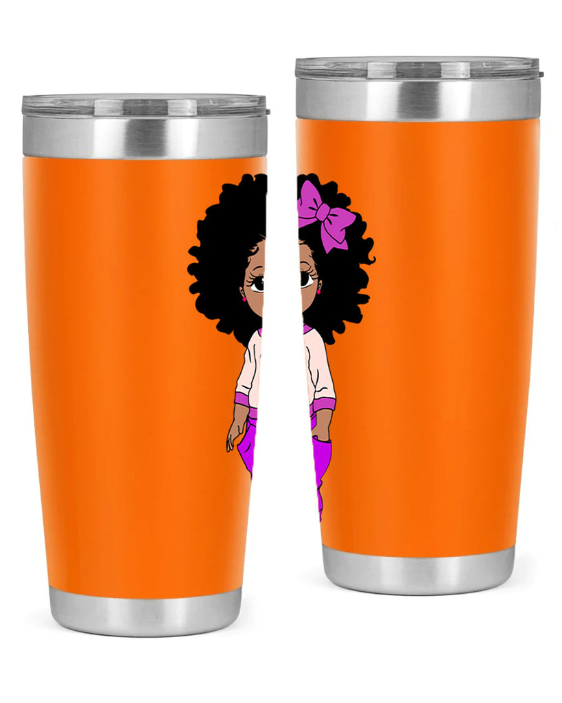 Black girl style 10#- women-girls- Tumbler