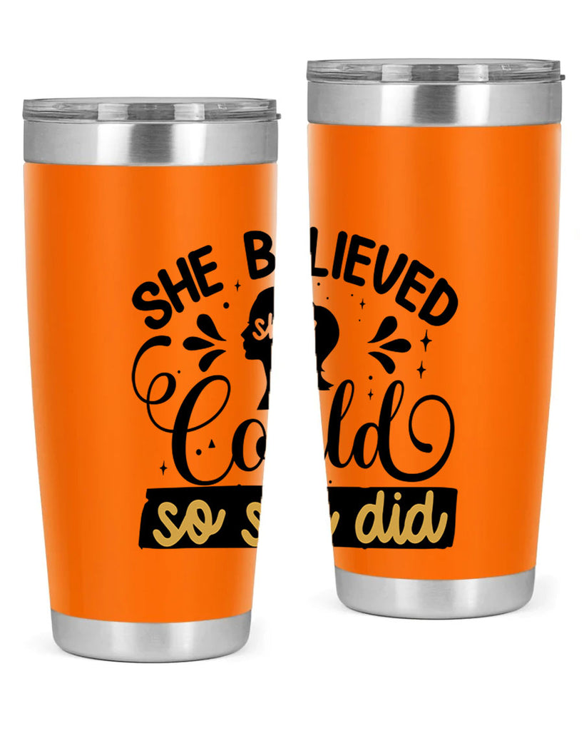 She believed she could she did Style 7#- women-girls- Tumbler