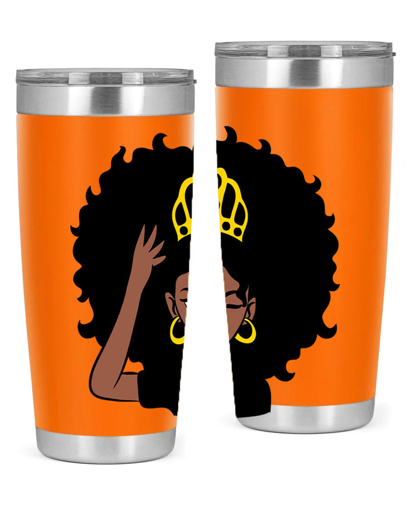 afro queen crown 72#- women-girls- Tumbler