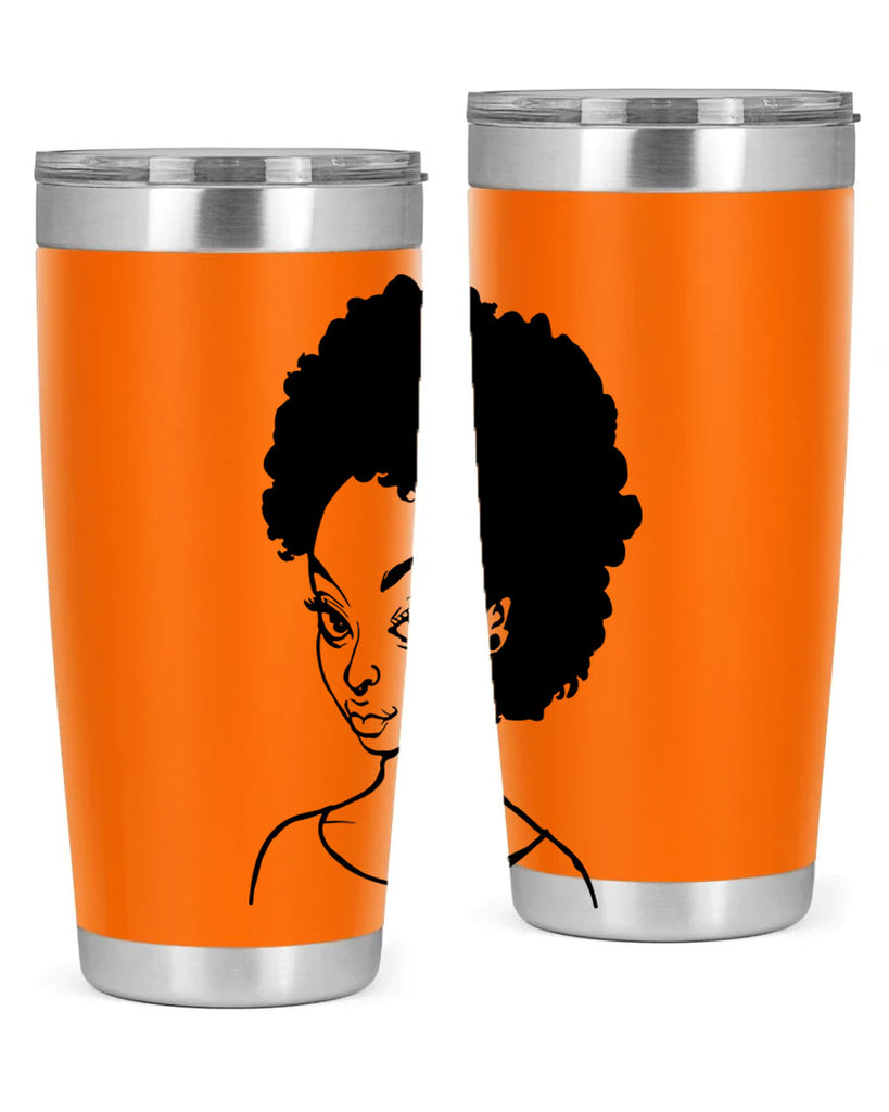 afro woman girl lady 68#- women-girls- Tumbler