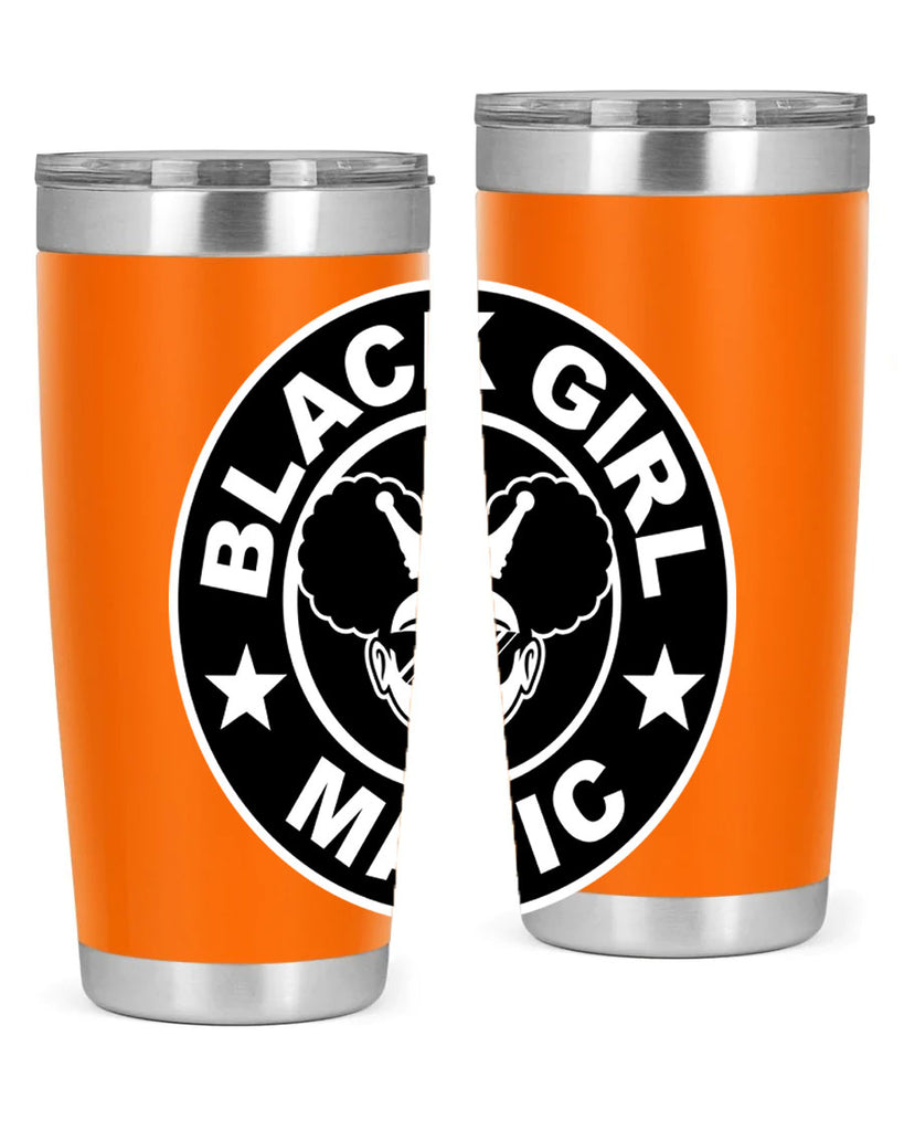 black girl magic coffee 57#- women-girls- Tumbler