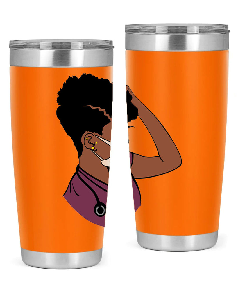 black nurse 1#- women-girls- Tumbler