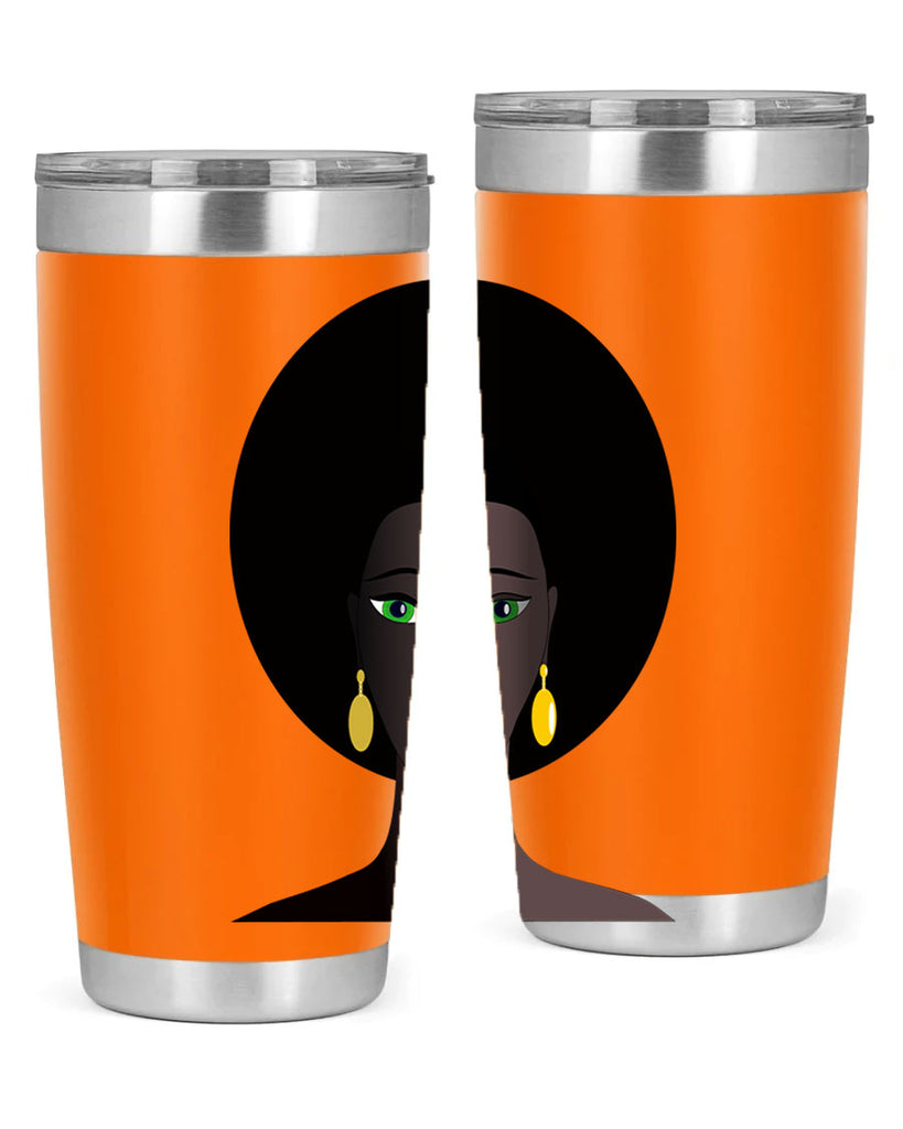 machovka black woman with green eyes 27#- women-girls- Tumbler